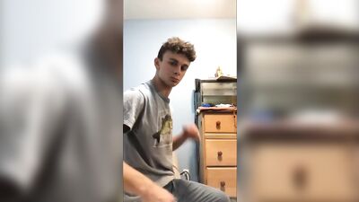 Solo Gay Porn Video - Hot Boy Gets Naked!