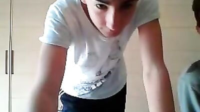 Young Beautiful Twinks Porn Friends Have Fun on Cam Revamped!