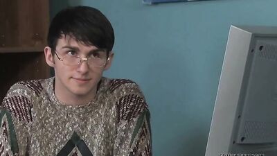 Detention Diversion - The Nerdy Student Gets Double-Teamed!