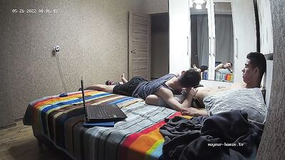 The Handsome Hotties - SPY CAM: Action-Packed Bisexual Muscle Boys Porn!