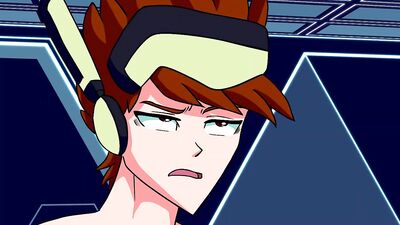 Gay Porn Cartoon: Anime Spaceboys Triple Penetration Cumming!