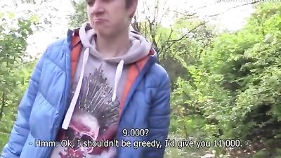 Desperate Czech Boy Sells His Ass Again - Bareback Cum Shots!