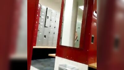 Gay Stud Caught Tube Spy Cams in the Locker - Naked Exposure