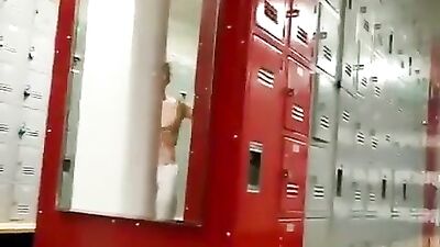 Gay Stud Caught Tube Spy Cams in the Locker - Naked Exposure