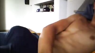 Big bulge leads to nice cum shot boys porn