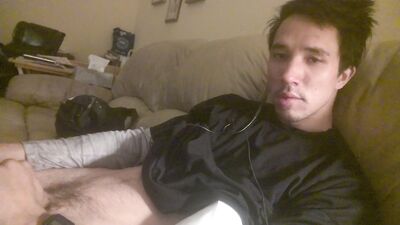 Sexy straight boy jacking off in bed - Big Cocks Solo This video features a hot stud slopping one out in bed while showing off his massive cock!