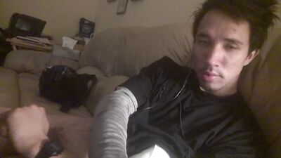 Sexy straight boy jacking off in bed - Big Cocks Solo This video features a hot stud slopping one out in bed while showing off his massive cock!