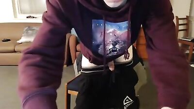 Gay Porn: Lion Hoodie and Big Dick Boys XXX Action!