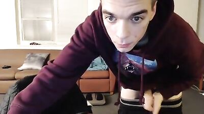 Gay Porn: Lion Hoodie and Big Dick Boys XXX Action!