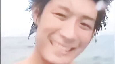 Asian Ass Play in Public Outdoors: Slips and Slides in the Sun