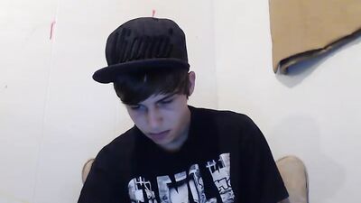 Tattoo College Boy Porn Jerks Off on Cam 12