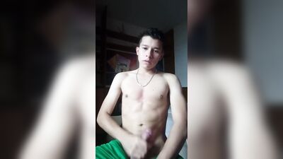 Cumming after a long day - Cute college boy porn!