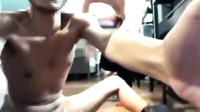 Gay For Pay - Teen Blows Muscular Best Friend