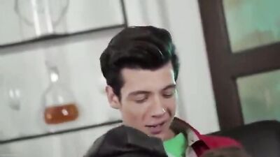 Young Twink Boys Jump in Bed with JBS Duo Couple - Hardcore Gay Porn Action!