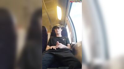 Gay Porn Train Wankers Real Amateurs: Shooting and Wanking Fun!
