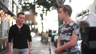 Gay Frenzy! Friends Meet for Hot Man-on-Man Action