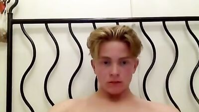 Gay Blissful Cockplay: Sensual Moments with the Cute Blond