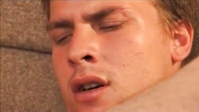 Blond Guys Bedroom Antics with Roommate: Bareback Big Cocks Oral Cum Shots!