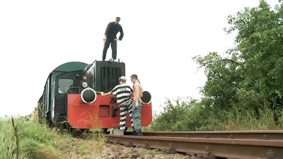 Young Bastard At Prison Camp : The Ultimate Cumshot Journey