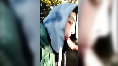 Blowjob for my roommates cock: Amateur teen boy sucks and swallows on camera!