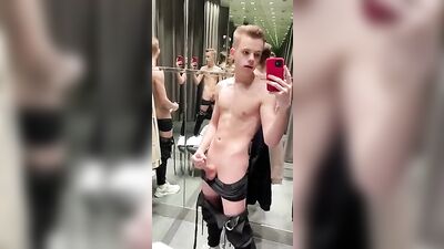 Proud and Sexy! Public Outdoor Cocksucking Amateur Blonde Boys Fun