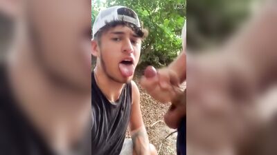 Outdoor Thrills: The Hottest Guy Boys Porn!
