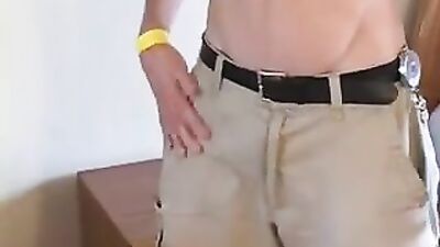 Gay College Jock Jacks Off for Cash - Hot Boys Porn!