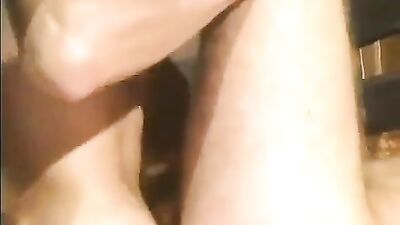 Bareback Cum Shots Handjob in the Barn - Twink Sucking Porn