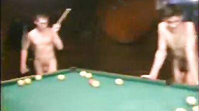 Gay Twinks Play Billiards in Natures Nude Embrace