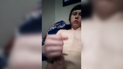 Squirt with handjob boys on web-cam!