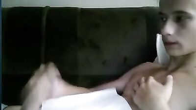 Blond Boy Porn Jacks for a Girl on Skype - Hardcore Gay Sex
