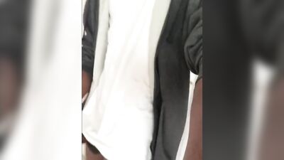 Black Cock Home Alone: Amateur Solo Cumshots Web-Cam