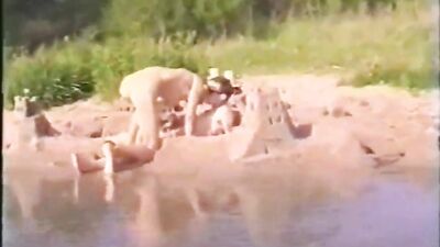 Old-Fashioned Cum Shots: Vintage Kitchen Trios Gay Teen Porn