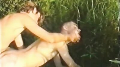 Erotic Statue Garden Boys: A Vintage Porn Adventure