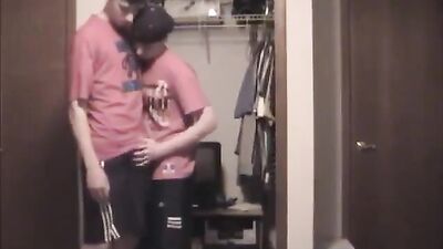 Bi-Curious Buddies Gay Boys Porn: Jacking Off with the Cousin