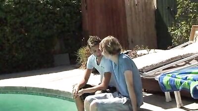 Blond Boy Cum Skinny Hung