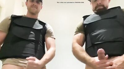 Protect my bate: The New Generation of Muscle Boys Cum Shots in Uniforms