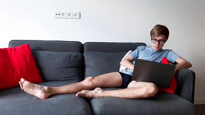 Amateur Jerk Off with Beautiful Neighbor!