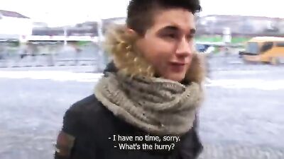 Street Hustler Twink Gets Fucked Harder - Gay Porn Videos with Big Cocks and Bareback Action!