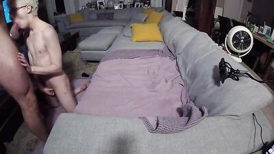 Muscle Men Barebacking Trans Boys - A Creamy Porn Fantasy