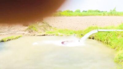 Hot Cock Pressure Washer: TUBE Well Boy Adventure!