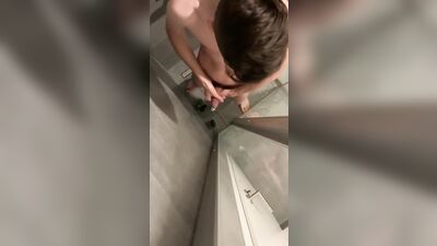 Wet Shower Boys - A Pissing Short Fetish Solo Video