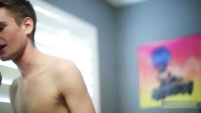 Gay Porn Stars Bennet and Trevor Heat Up the Beach with Bareback Flipflop Action!