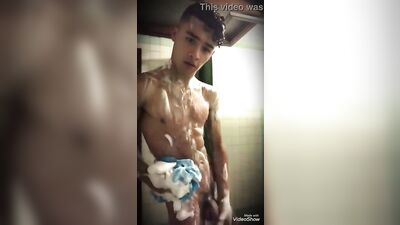 Shower Boy Soap GayTube: Action Solo for Gay Porn Lovers!