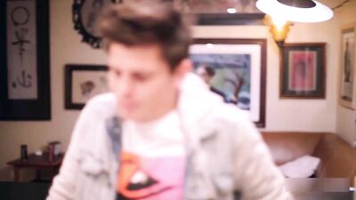 Chunky Action Bareback Cumshots: Blond Lads Dream Come True!