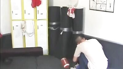 Football Fetish Cumshots - Serving Our Bareback Hero