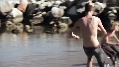 Gay Porn Videos Backyard Group Sex Heat Up!