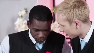 JBS Interracial Twink Gay Porn Bareback Sex 047