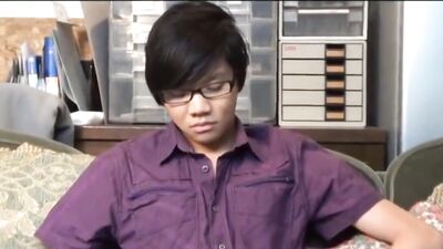 Japanese Treasure Hunt - Asian Cum Shots Solo with Slim Twink Porn Star!