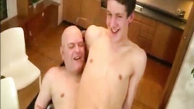 Gay Porn - Bald Older Man Seduces Young Boy
